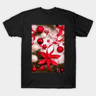 Christmas Seamless Pattern, Christmas Decorations #8 T-Shirt